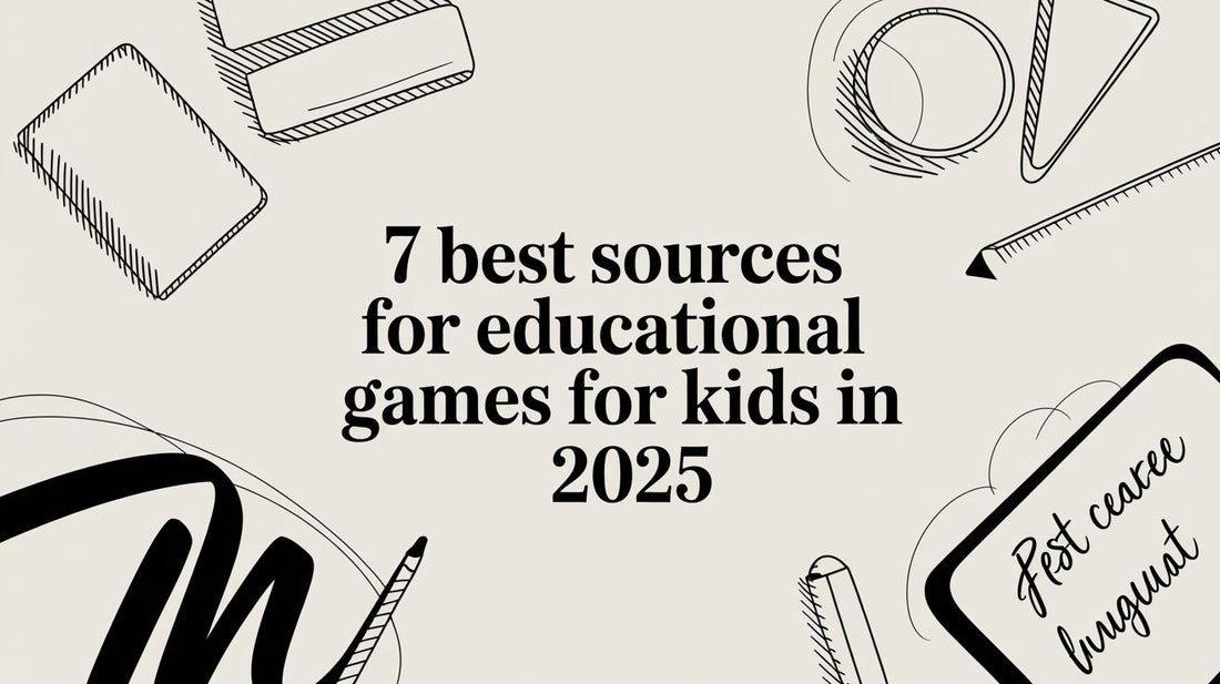 7 Best Sources for Educational Games for Kids in 2025
