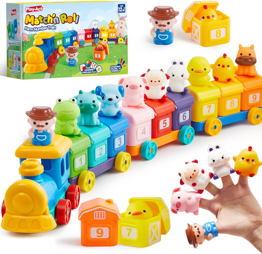 Farm Fun Train for Toddlers