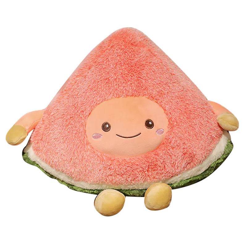 Cute Watermelon and Cherry Plush Toys for Kids