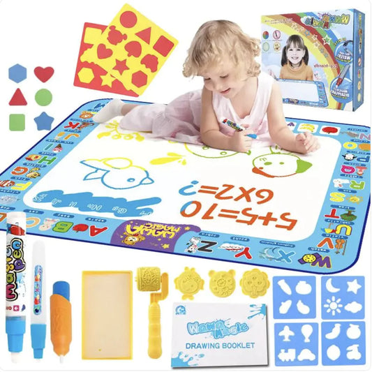 Magic Water Drawing Canvas Blanket