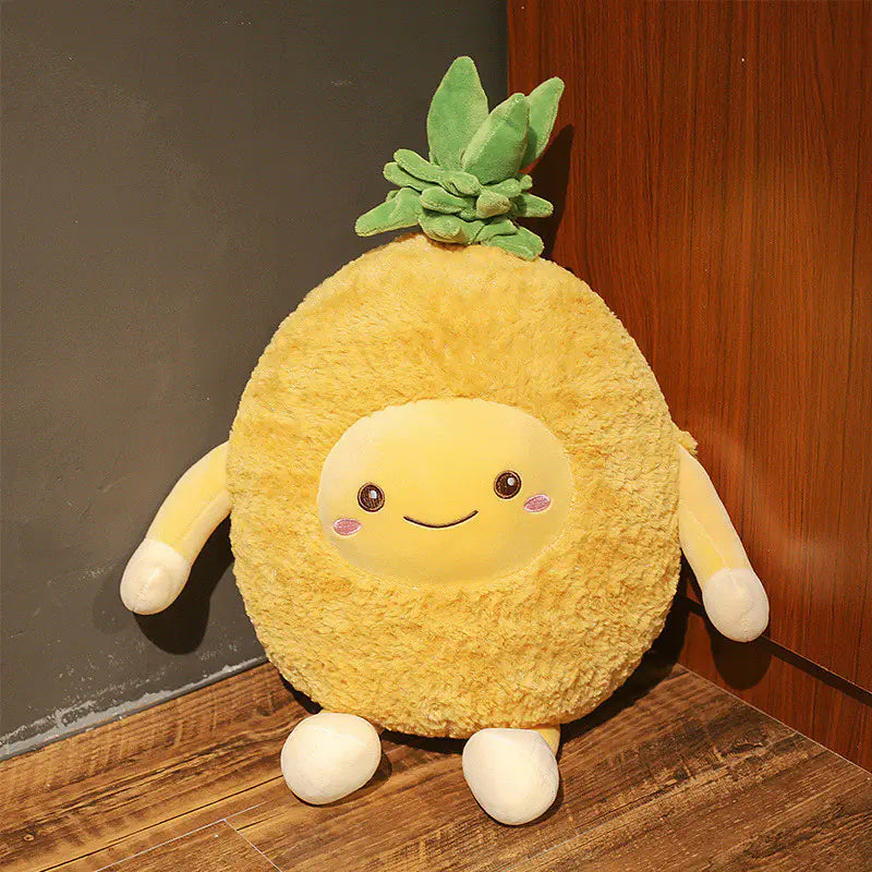 Cute Watermelon and Cherry Plush Toys for Kids