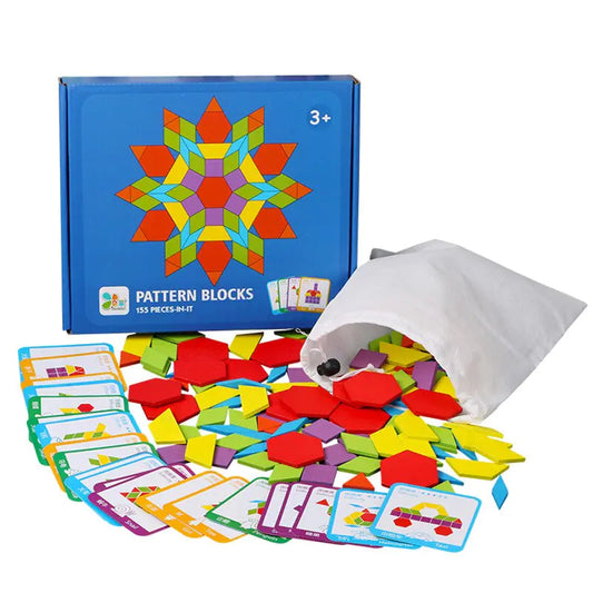 155-Piece Creative Puzzle Toy for Early Education
