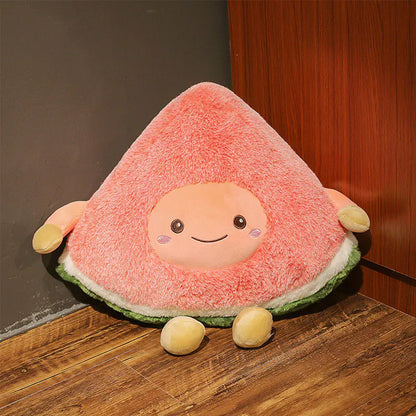 Cute Watermelon and Cherry Plush Toys for Kids